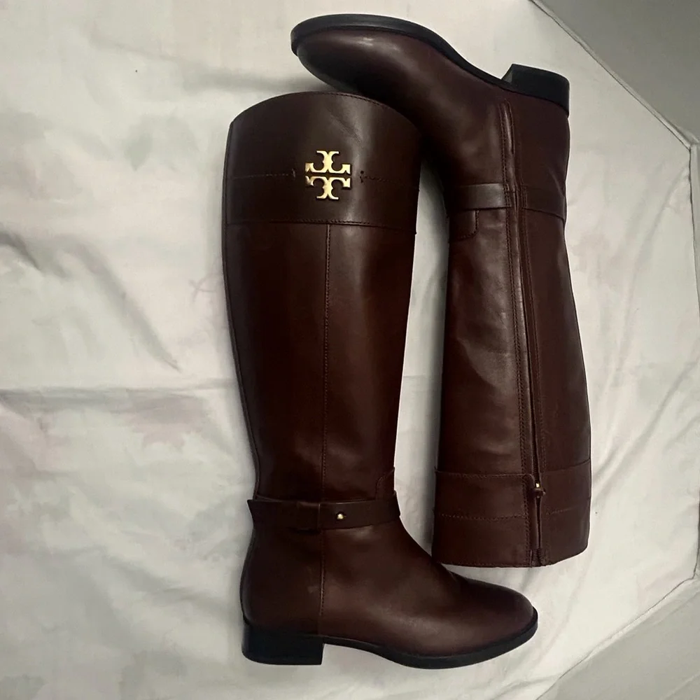 TORY BURCH LEATHER BOOTS